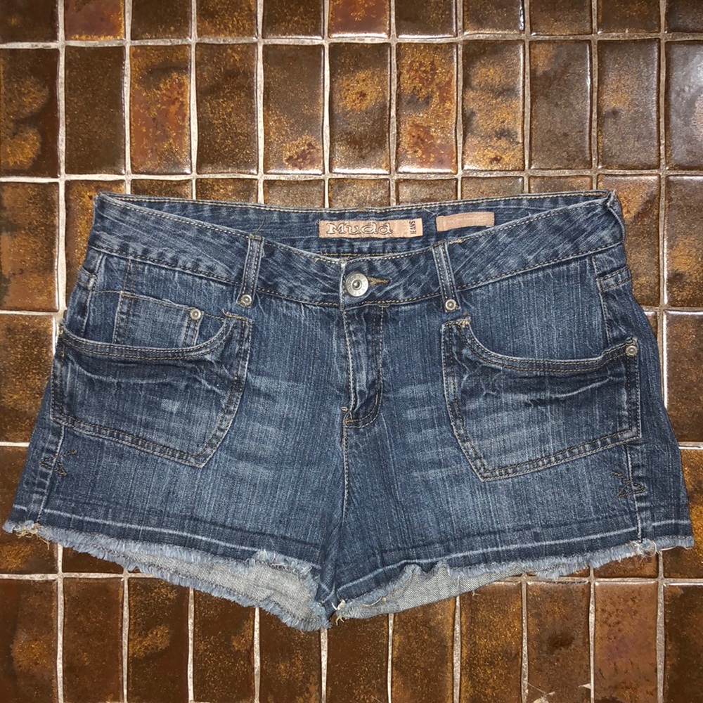 MUDD JEAN SHORTS SIZE 11 EXCELLENT